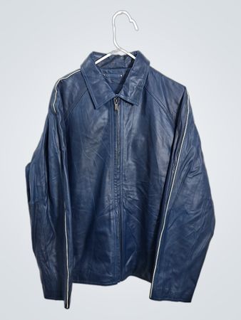 Wilsons Leather M. Julian Blue Jacket