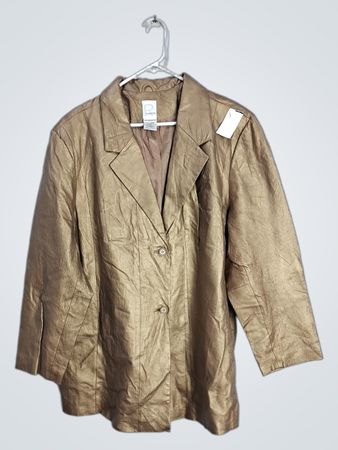 Roaman's Gold Blazer