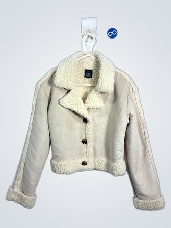 Women's Faux Suede Sherpa Lined Jacket