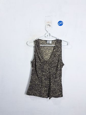 DKNY Ärmelloses Oberteil mit Blumenmuster