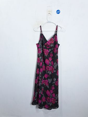 NEW YORK & COMPANY Blumendruck Spaghettitraumkleid