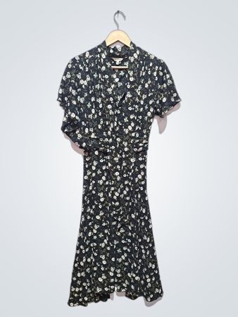 Max Studio Floral Midi Dress