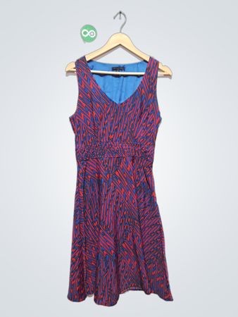 Banana Republic Ärmellos A-Linien Kleid
