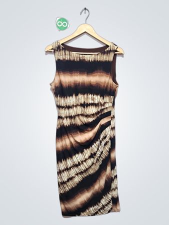 Anne Klein Women's Sleeveless Tie-Dye Sheath Dress Size 6