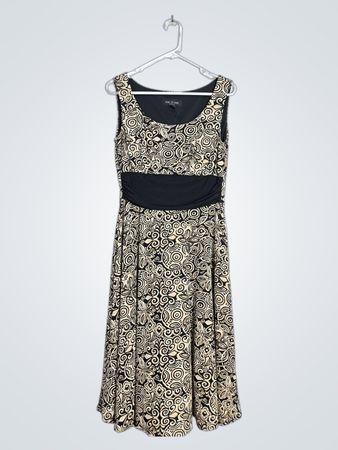 Robe sans manches imprimée Perceptions Petite pour femmes
