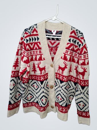 Fair Isle Christmas Cardigan