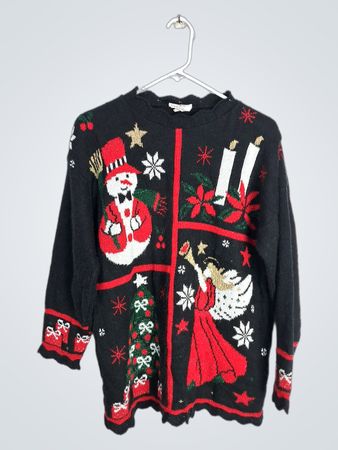Nußknacker-Weihnachtspullover
