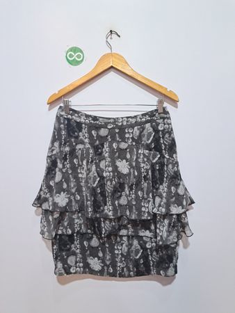 Jupe à volants en couches Worthington pour femmes, taille 8