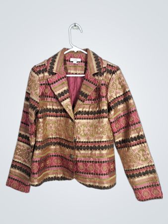 Erin by Erin London Damen gemusterter Blazer