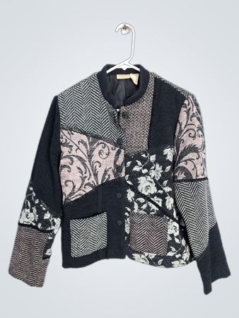 Koret Petites Patchwork-Jacke Größe 12