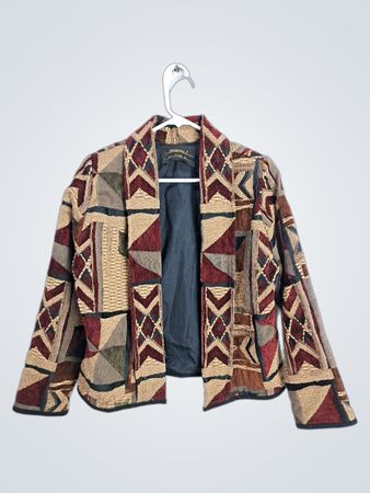 ORIGINALS BY MRS. D Geometric Pattern Jacket
