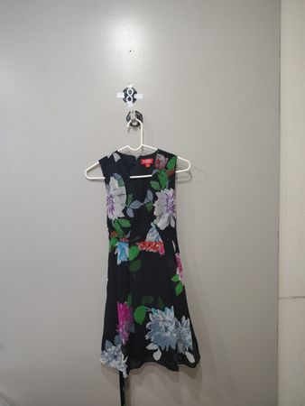 KIRNA ZABETE AT TARGET Black Floral Sleeveless Dress