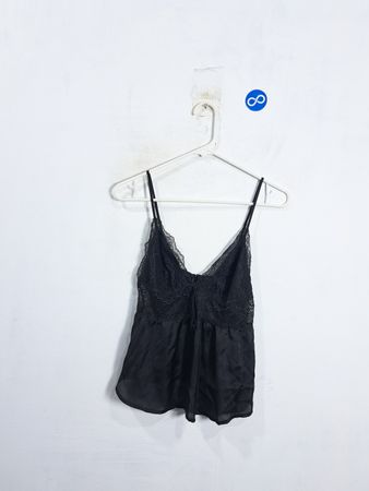 Victoria's Secret Schwarzes Spitze Cami Top