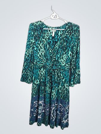 Soma Leopard-Print-Kleid