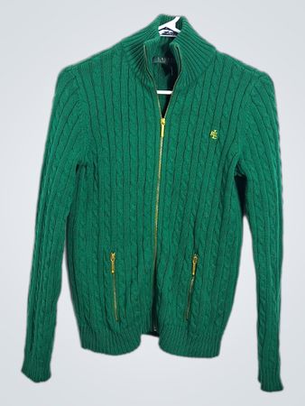 Ralph Lauren Kabelstrick Zip-Up Pullover