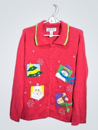 Cardigan de la collection de Noël Tiara International