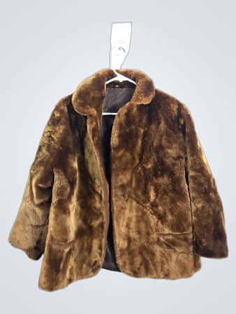 Brown Faux Fur Coat