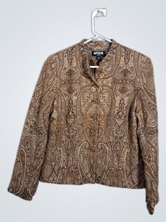 Kasper Petite Paisley Druck Blazer