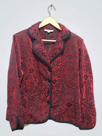 Dressbarn Floral Print Blazer
