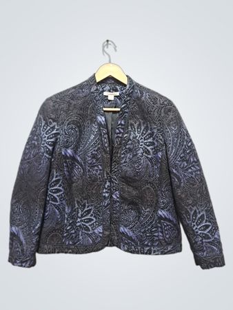 Coldwater Creek Damen Paisleymuster Jacke