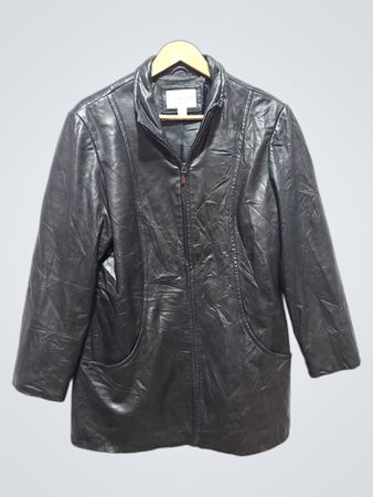 VESTE EN CUIR D'AGNEAU AUTHENTIQUE WORTHINGTON
