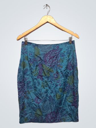 Nina Ricci Floral Print Skirt
