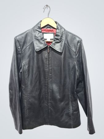 Worthington Black Leather Jacket