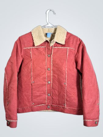 SO blue SIOBRID OLSEN Sherpa Lined Jacket