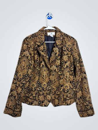 Biba & London Paisley Muster Blazer