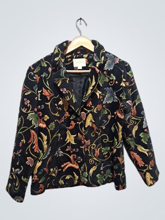 Erin London Floral Print Blazer