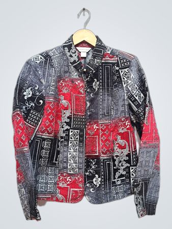 Christopher & Banks Patchwork Blazer