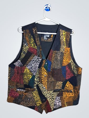202 The Legend Goes On Shell Genuine Leather Vest