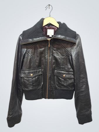 Candela NYC Black Leather Jacket