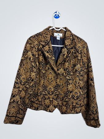 ERIN LONDON Women's Brocade Blazer