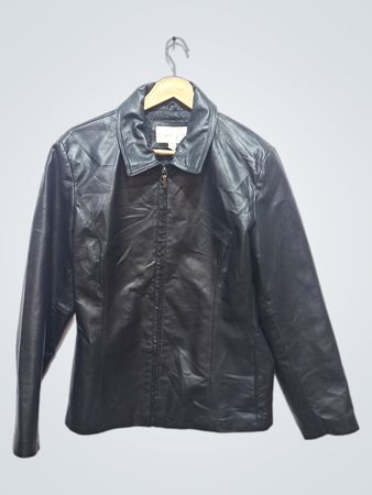 WORTHINGTON Black Leather Jacket