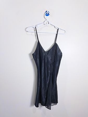 VAL MODE LINGERIE Robe de Nuit Noire