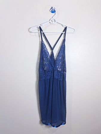 avidlove Blue Lace Chemise