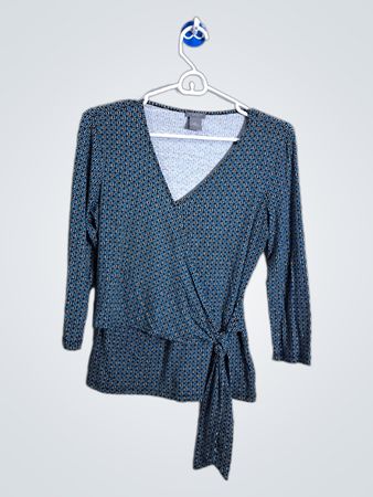 Ann Taylor Petites Wrap Top
