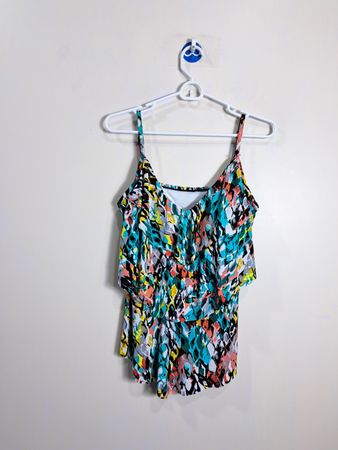Damen ärmelloses bedrucktes Tanktop