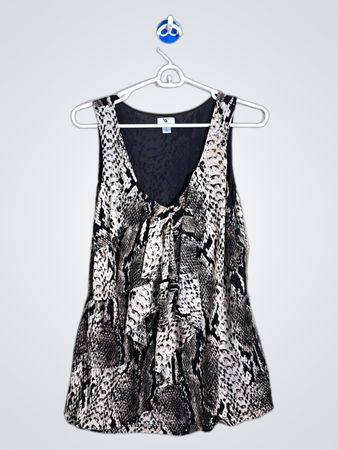 Worthington Damen Schlangenmuster Tanktop