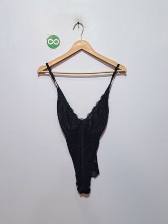 Body en dentelle noire