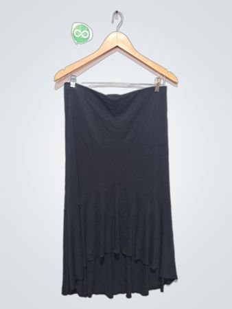 Banana Republic Black Midi Skirt