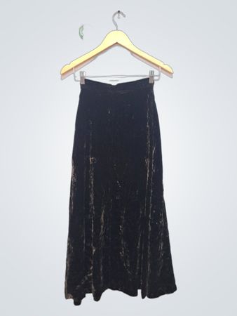 Jupon en velours noir