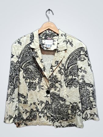 Blazer à imprimé paisley Erin London