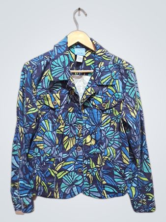 Lee Jean Floral Print Jacket