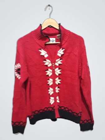 Paul Harris Design Roter Strickpullover