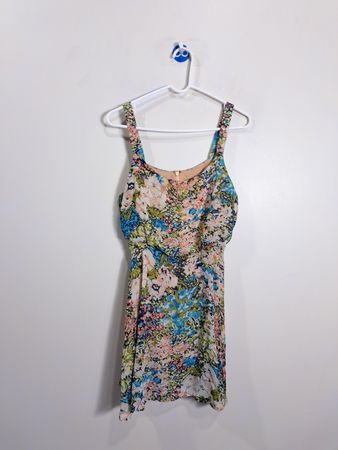 Lucca Couture Floral Print Dress
