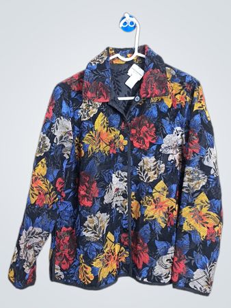 Coldwater Creek Floral Print Jacket