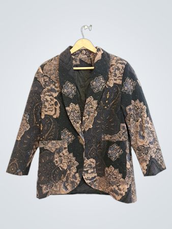 Printed Blazer