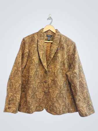 Blazer à motif cachemire pour femmes Avenue